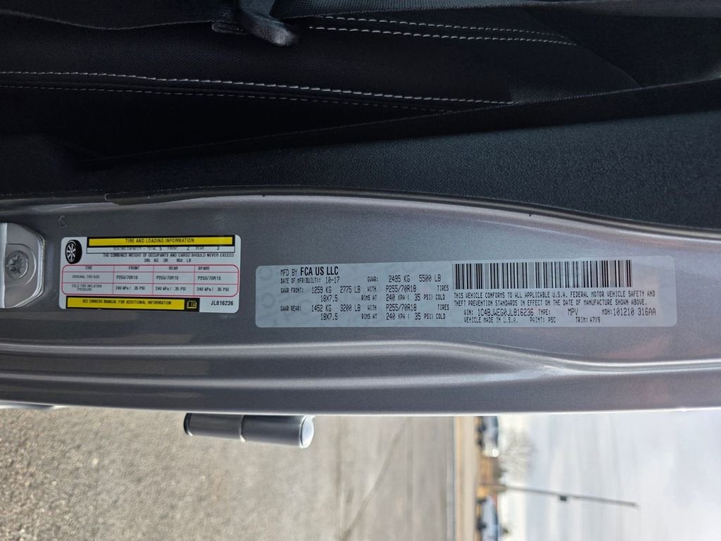 2018 Jeep Wrangler JK Unlimited Sahara