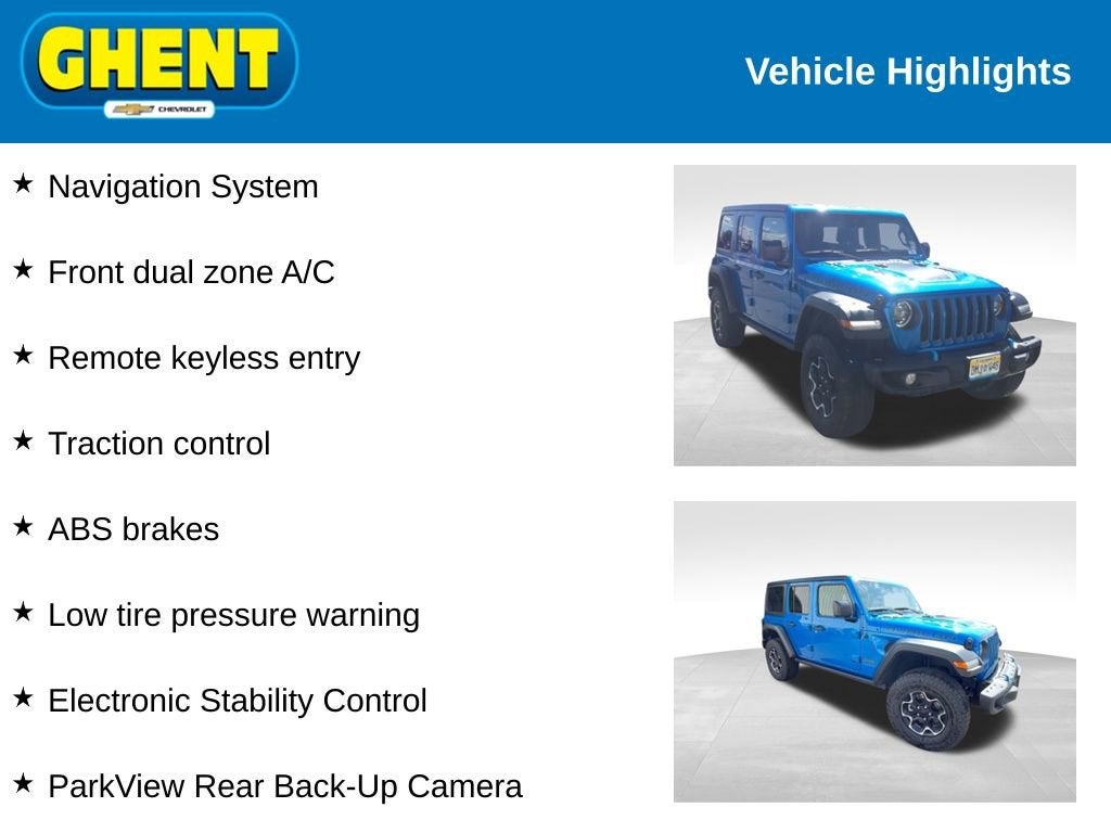 2023 Jeep Wrangler 4xe Rubicon