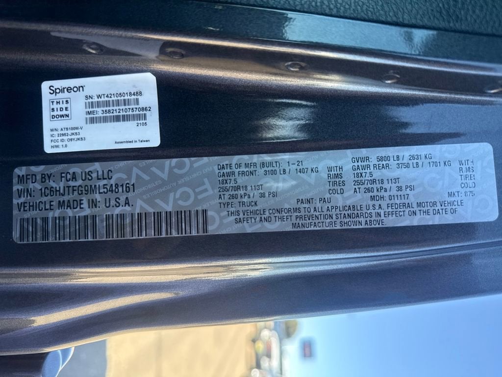 2021 Jeep Gladiator Overland