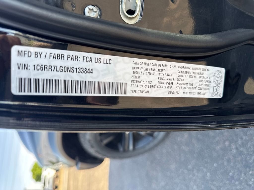 2022 RAM 1500 Classic SLT