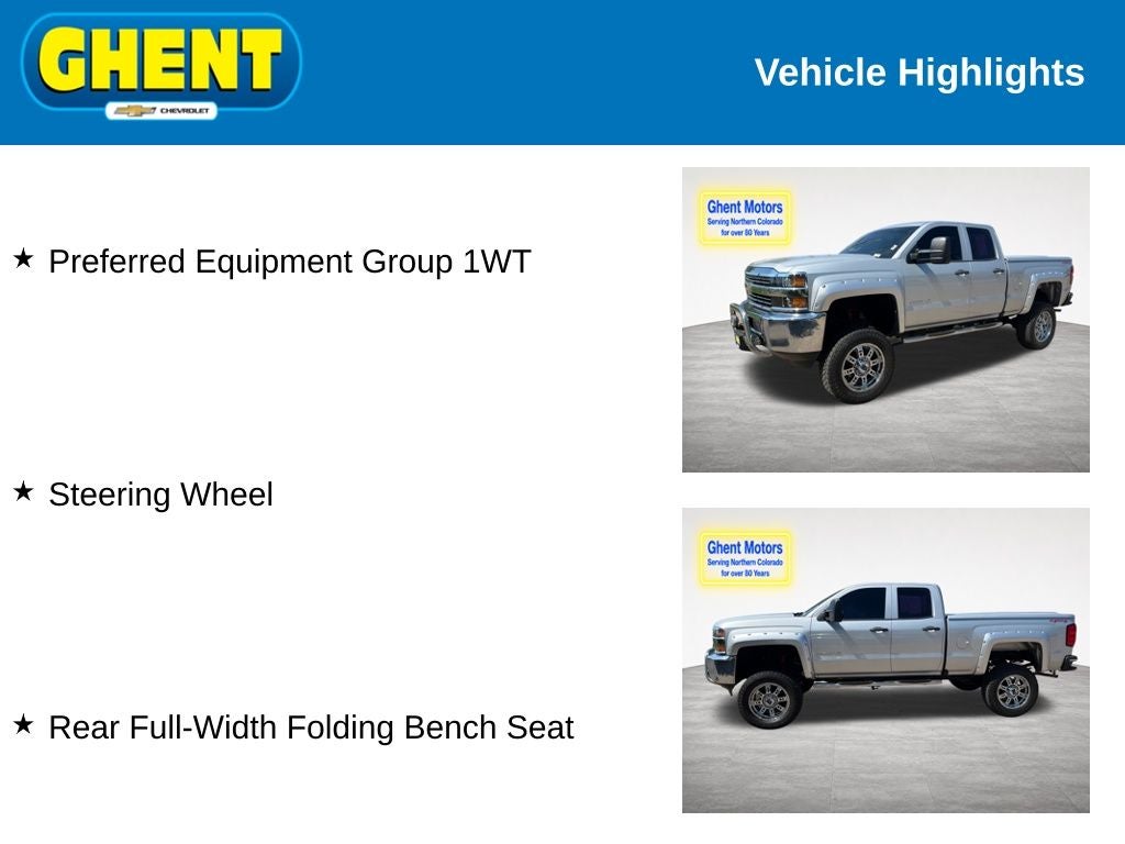 2016 Chevrolet Silverado 2500 HD Work Truck