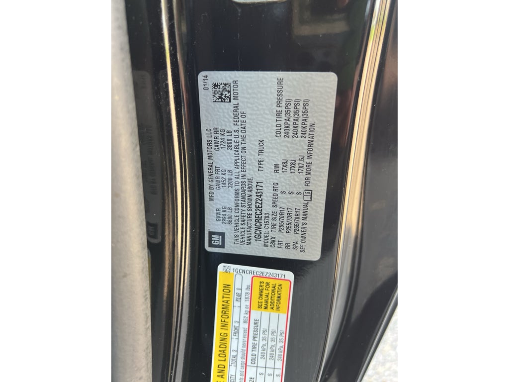 2014 Chevrolet Silverado 1500 LT