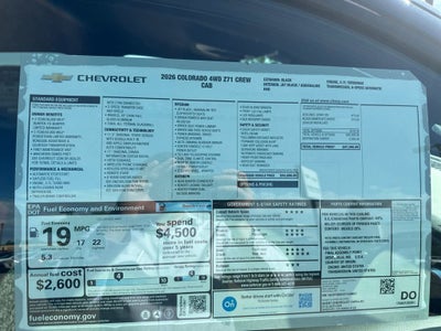 2026 Chevrolet Colorado Z71
