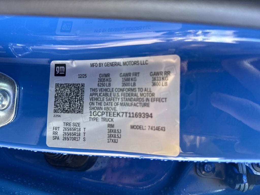 2026 Chevrolet Colorado Trail Boss