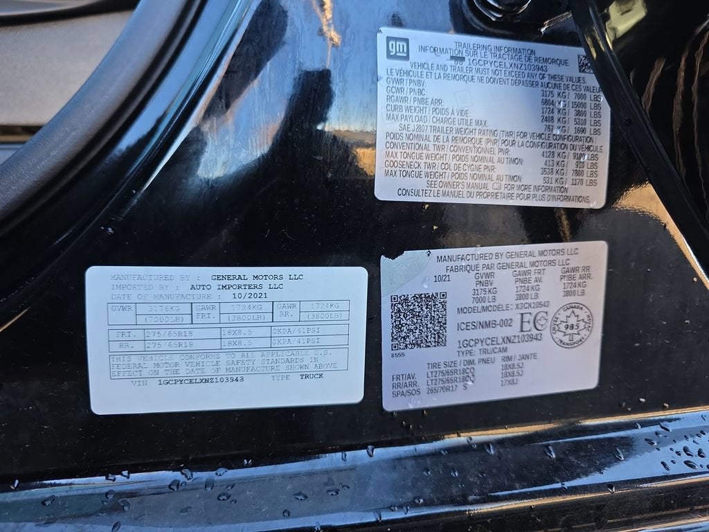 2022 Chevrolet Silverado 1500 LTD Custom Trail Boss