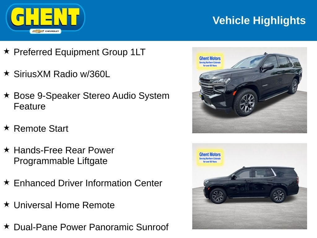 2022 Chevrolet Tahoe LT