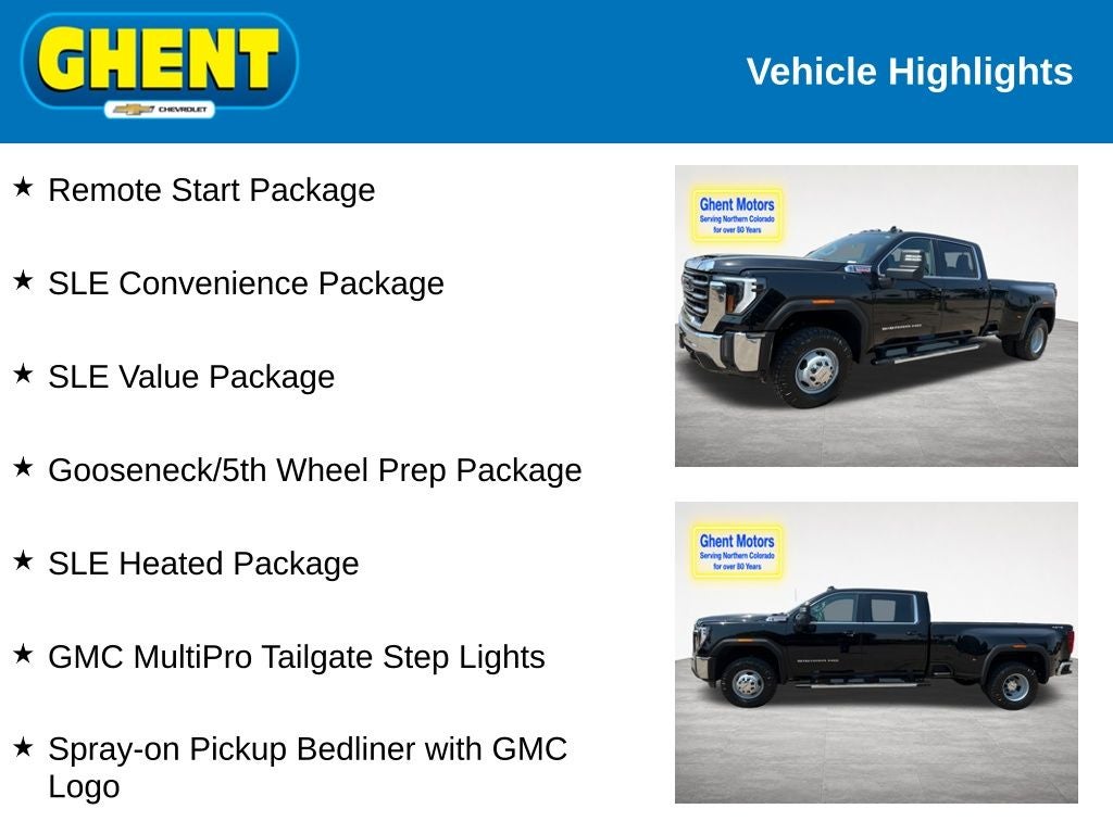 2026 GMC Sierra 3500 HD SLE DRW