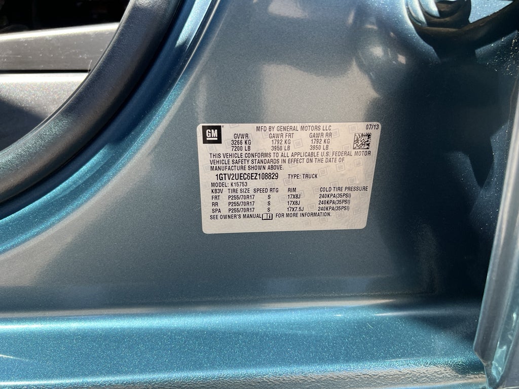 2014 GMC Sierra 1500 SLE