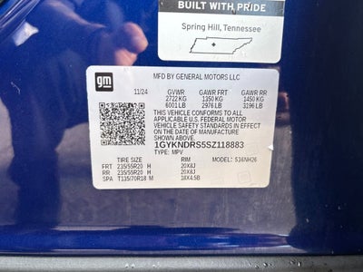 2025 Cadillac XT5 Premium Luxury