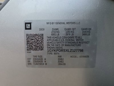 2020 Cadillac XT6 Premium Luxury