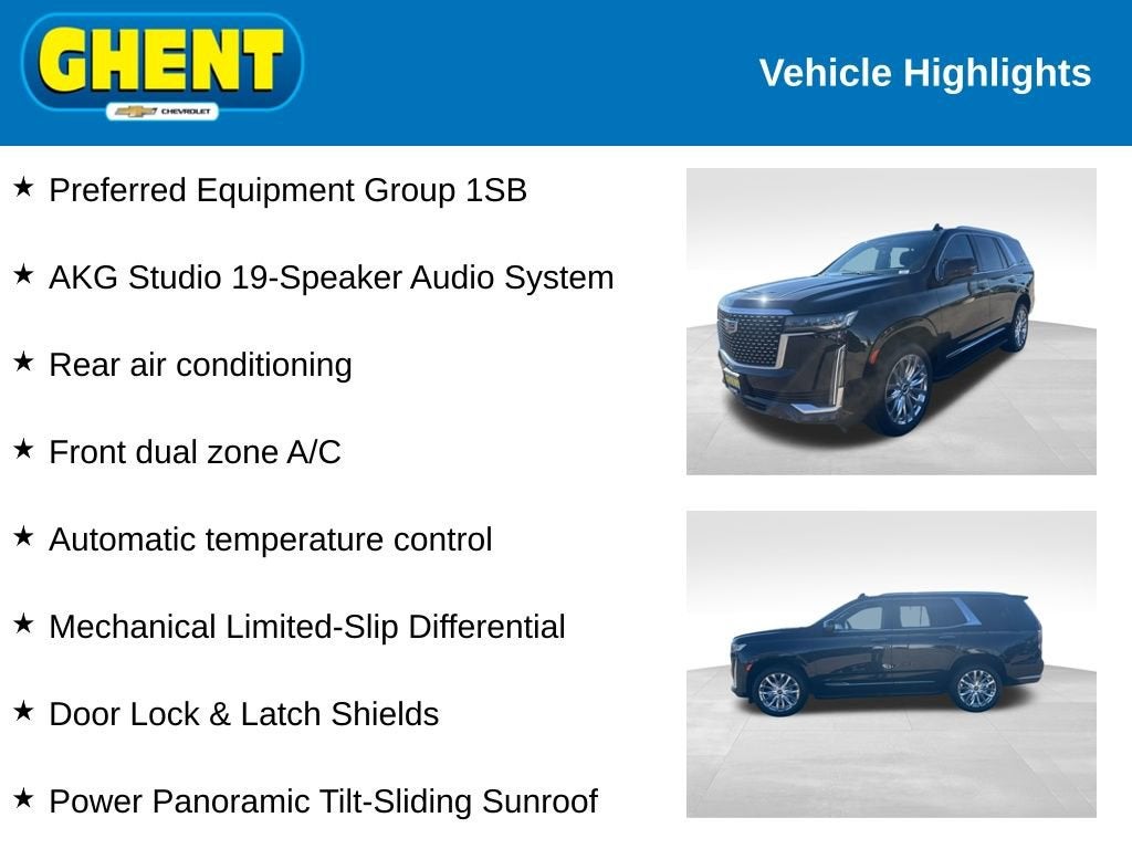 2023 Cadillac Escalade Premium Luxury