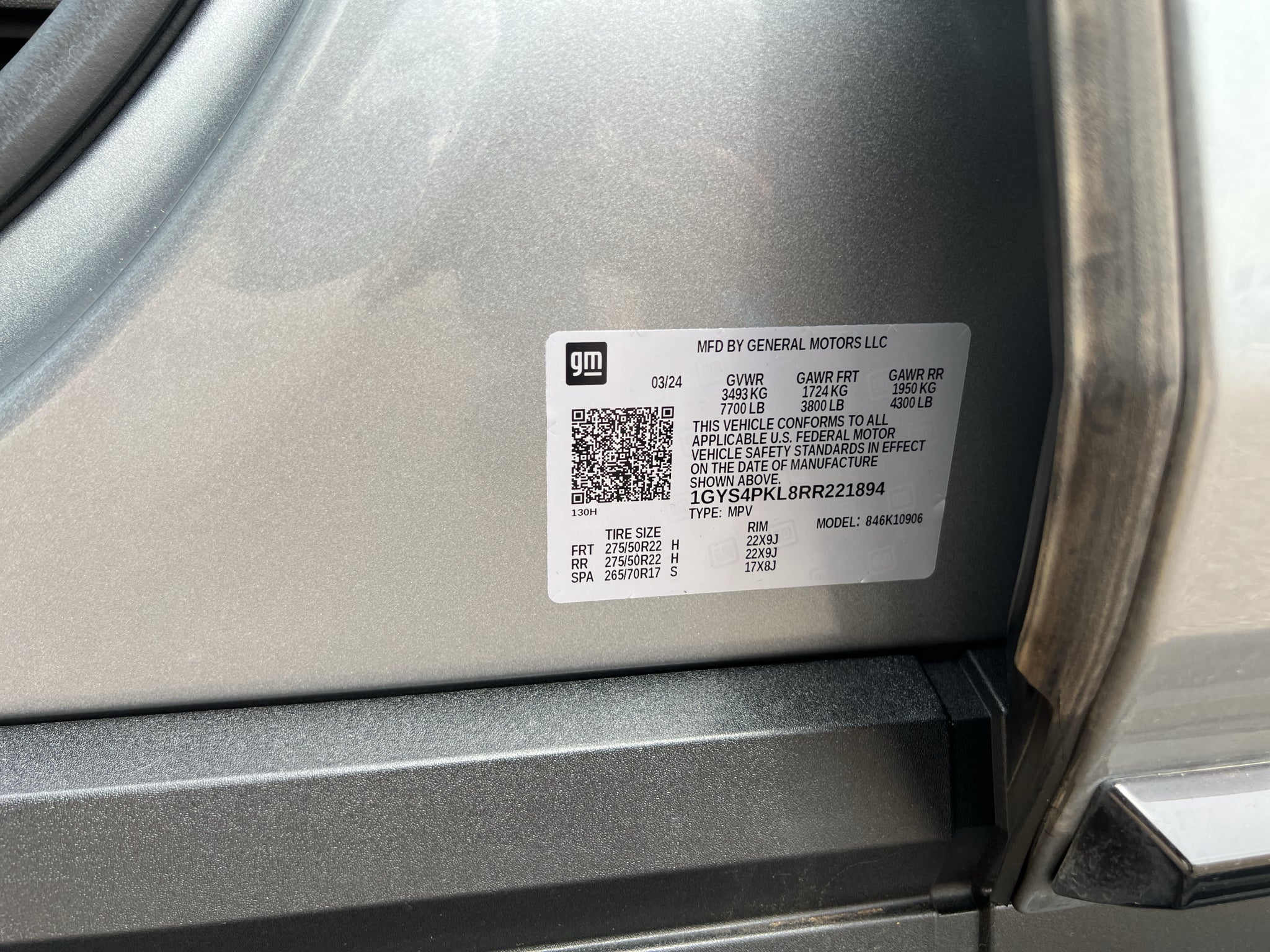 2024 Cadillac Escalade ESV Sport