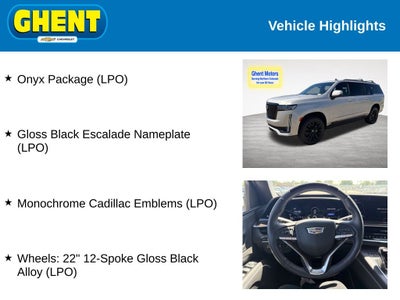 2024 Cadillac Escalade ESV Sport Platinum