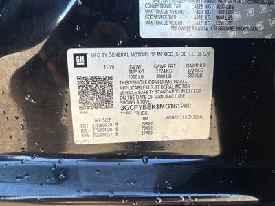 2021 Chevrolet Silverado 1500 Custom