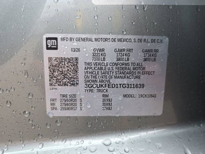 2026 Chevrolet Silverado 1500 LT Trail Boss