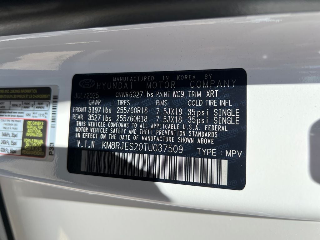 2026 Hyundai Palisade XRT Pro