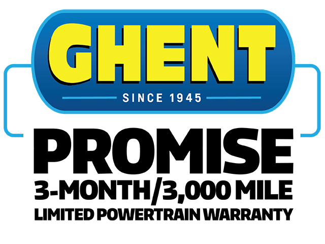 Ghent Pre Owned Promise. Click Here For More Information!