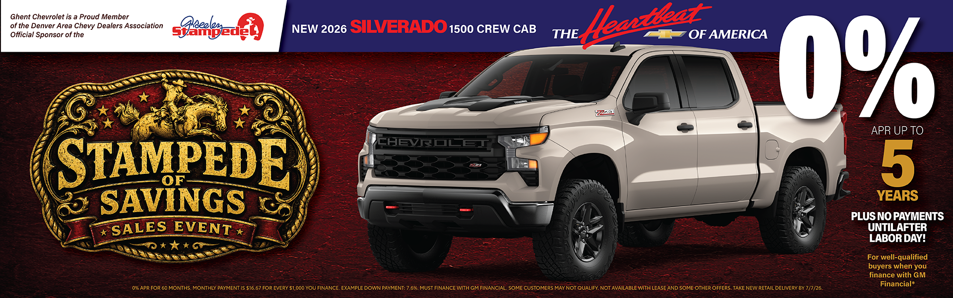 Great Finance Offer on Silverado