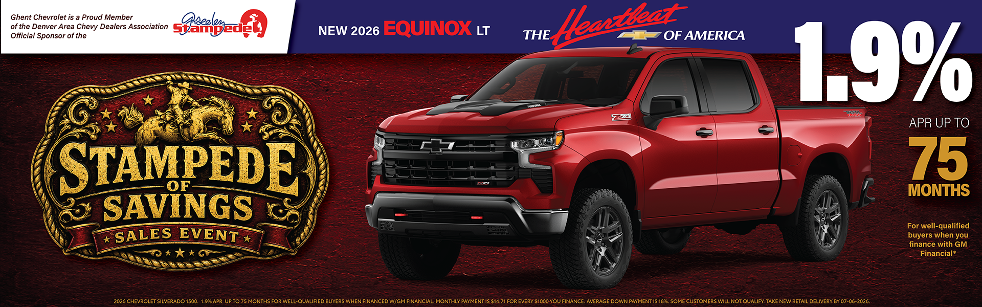 Great Silverado Finance Offer