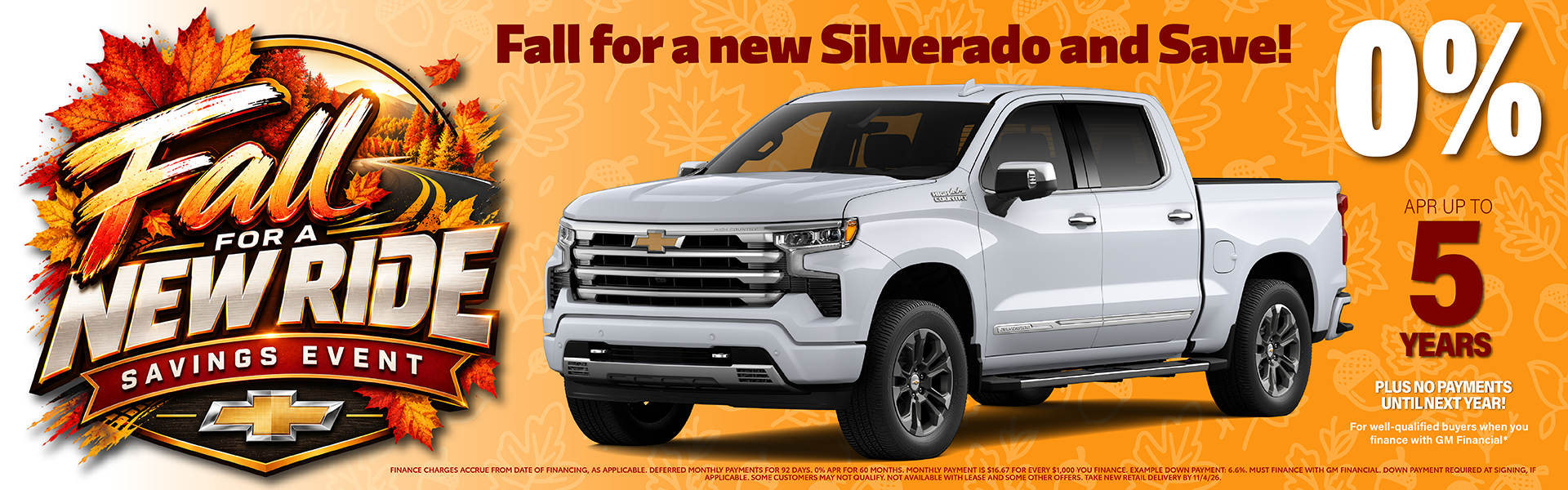 Great Finance Offer on Silverado