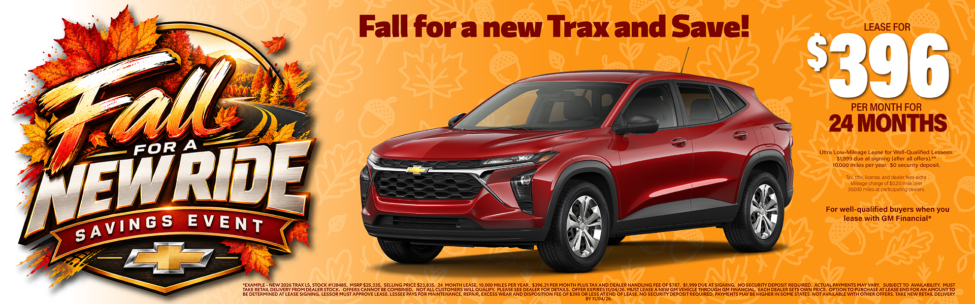 Great Lease Offer on Trax
