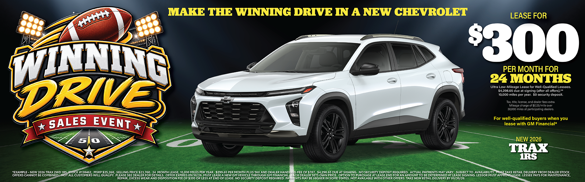 Great Lease Offer on Trax